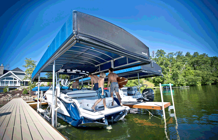 Docks Unlimited - Revolution Series Canopy An image of the revolution series canopy