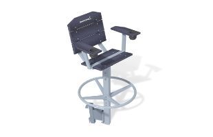 Docks Unlimited - Shorestation Swivel Chair An image of a dock swivel chair
