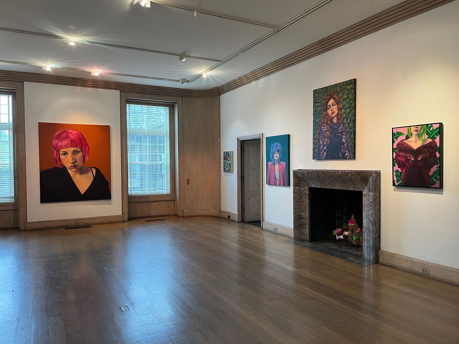 installation at Abington Art Center, 2023
