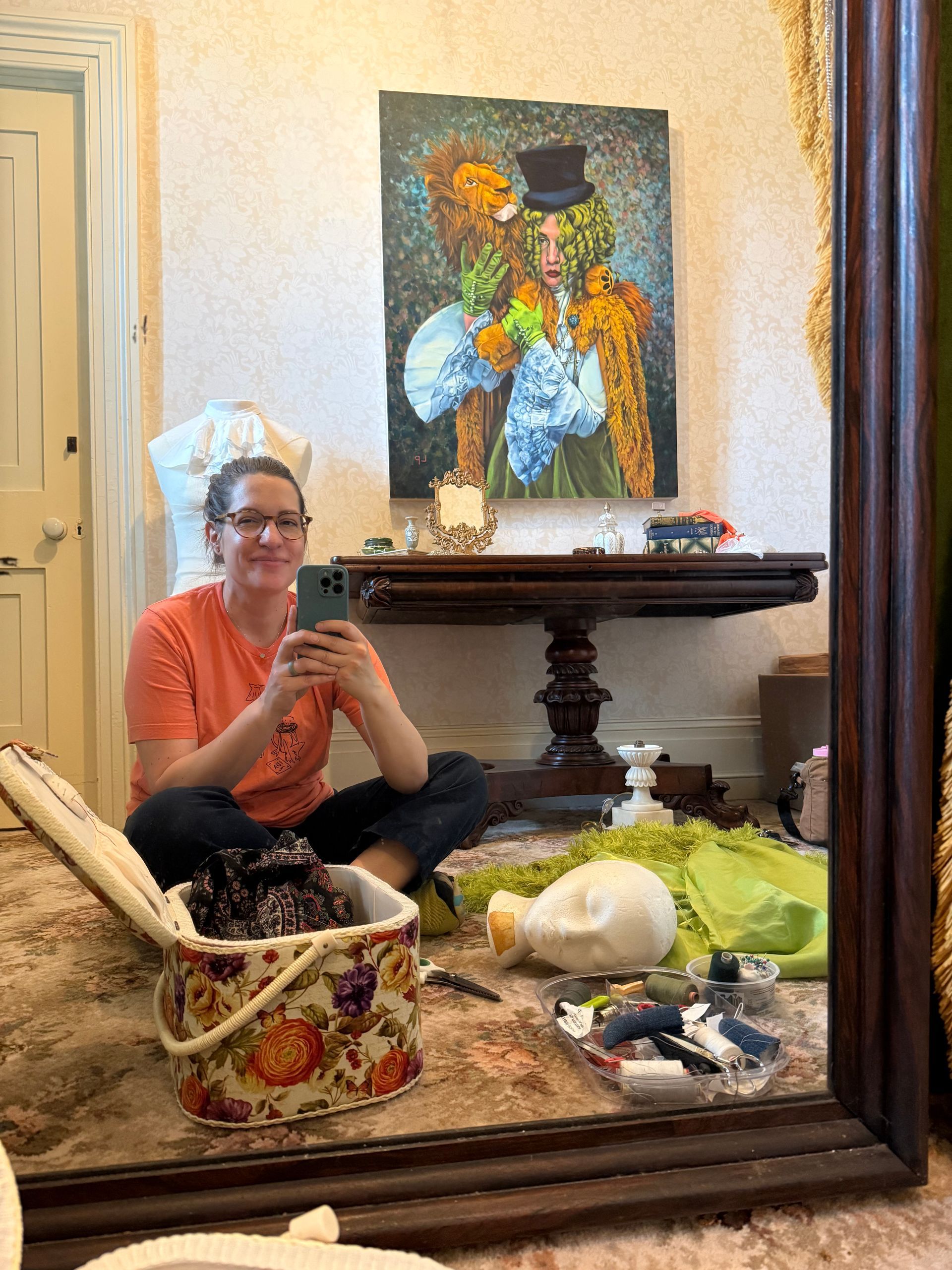 at work at Rockwood Park and Museum, Delaware