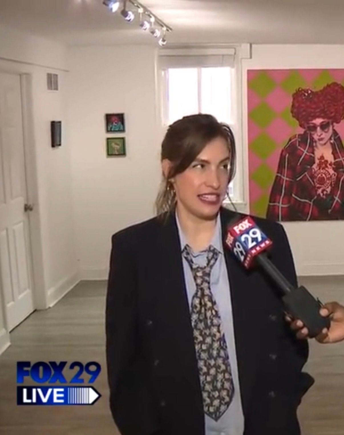 interview for Fox29 for 