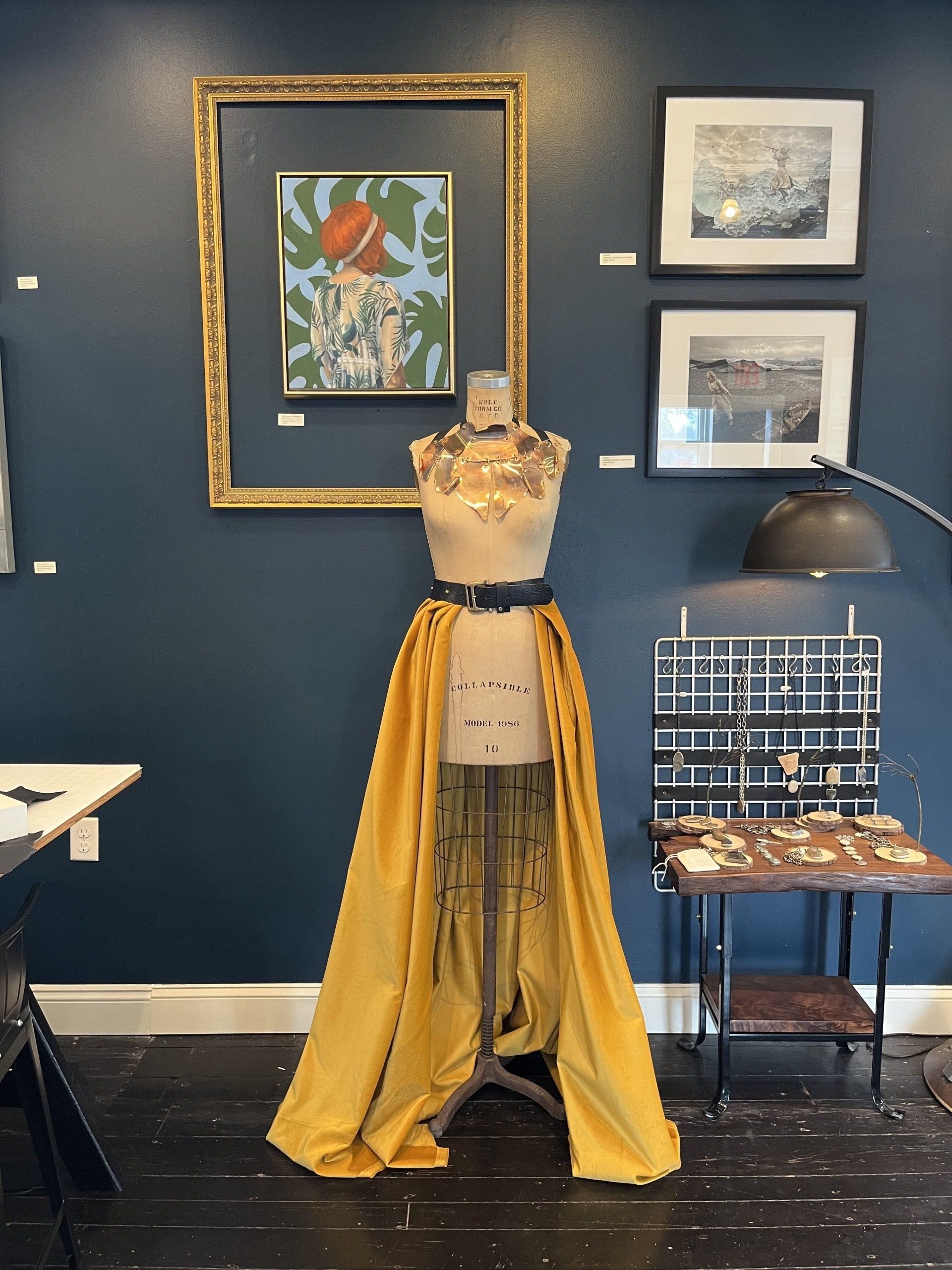 installation view at ArtWRKD in Newtown, PA
