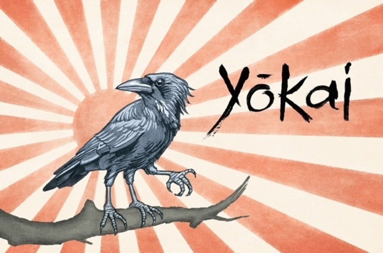 Yōkai 2021 Pinot Noir label art by Dane Curley
