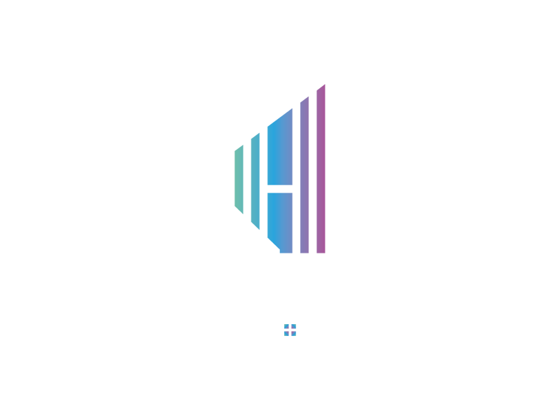 DHS Landscaping logo on a dark grey background