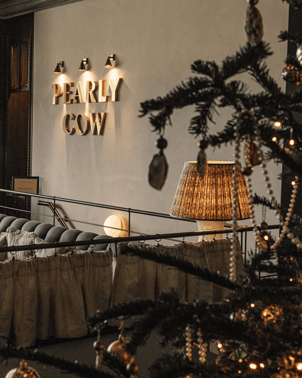 Restaurant interior with