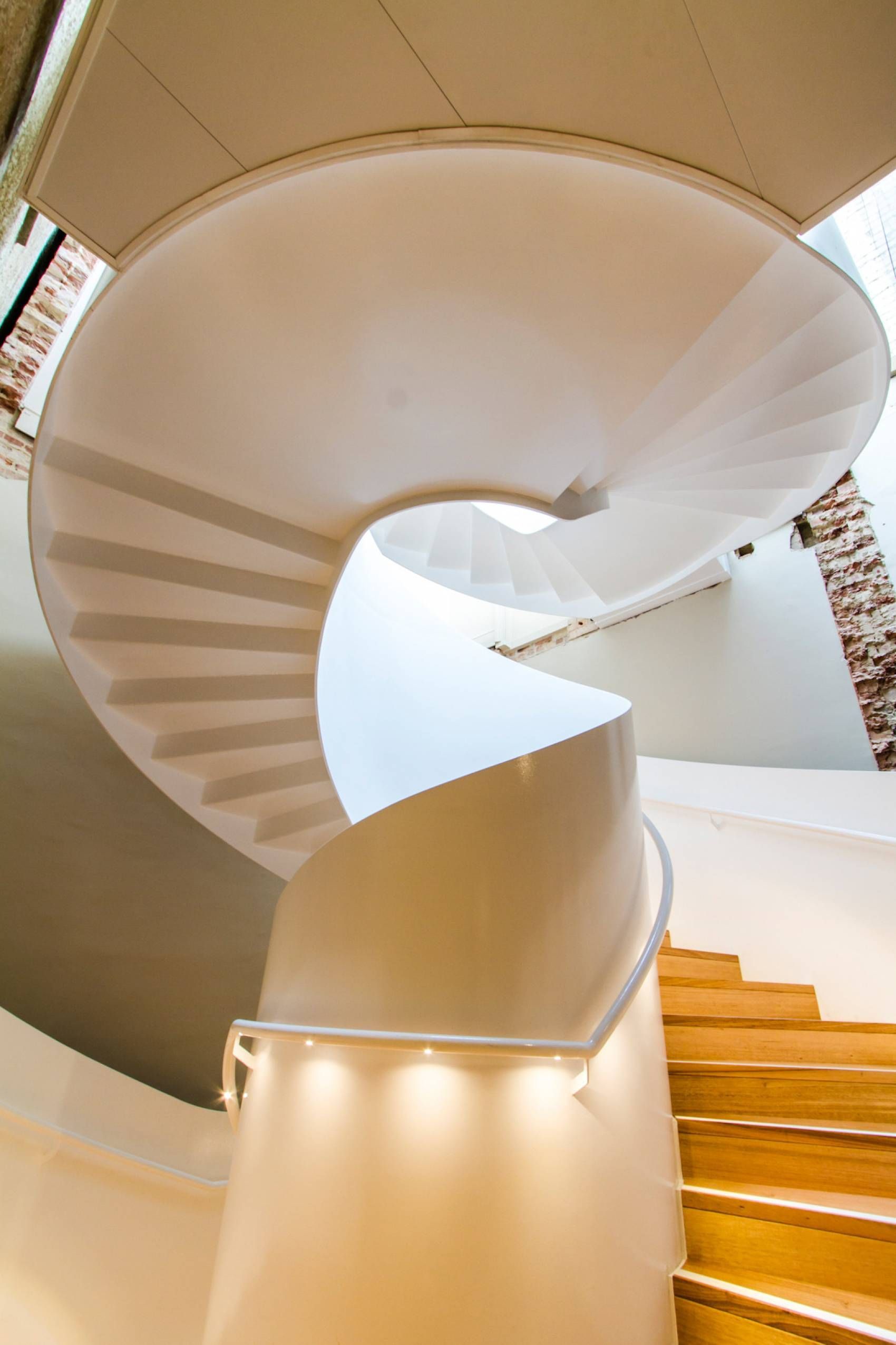 Hobart Museum Spiral Staircase — Hobart, Tasmania — Nuts & Bolts Tasmania