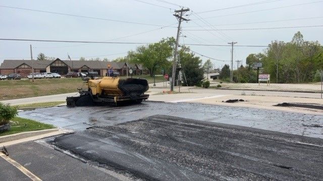 Commercial Parking Lot Asphalt Services - Bates Asphalt Construction & Hauling
