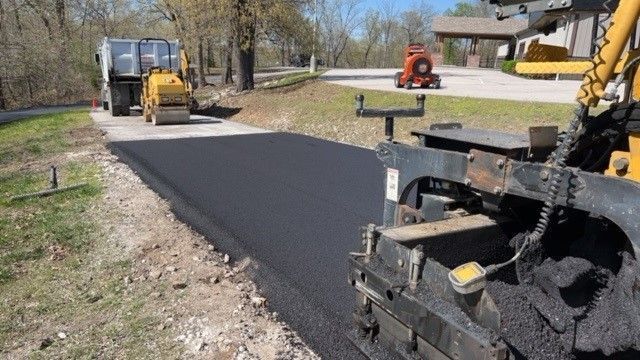 Asphalt Road Paving Services - Bates Asphalt Construction & Hauling
