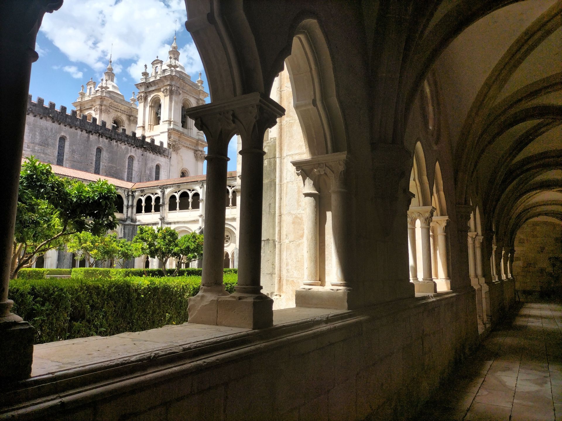 The Amity Family Tours Activities Historic Alcobaça Abbey Gothic Cloister UNESCO 