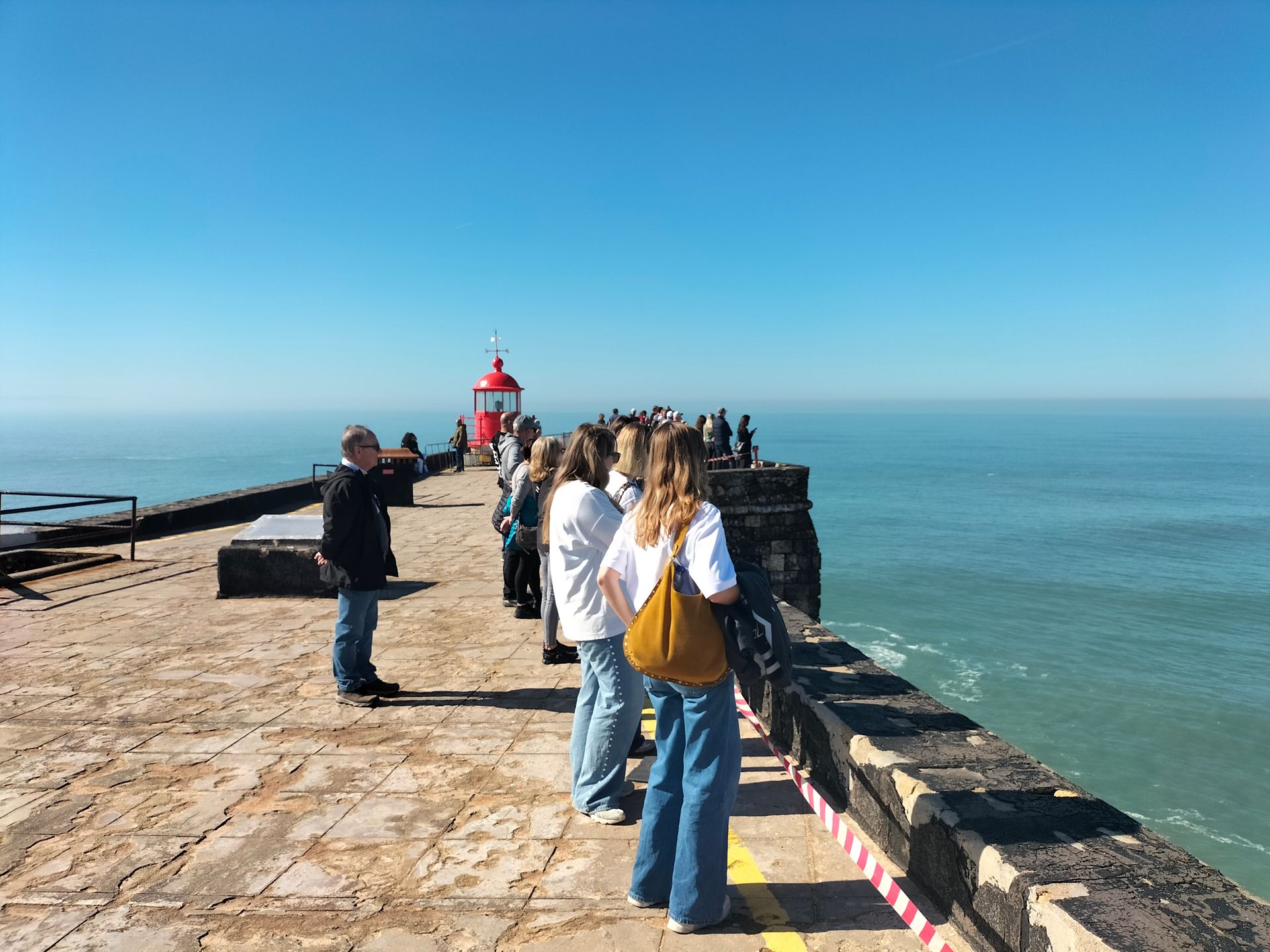 The-Amity-Family-Tours-And-Activities-Nazaré-Portugal-Landscape-Atlantic-Giant-Waves-Fort-Lighthouse