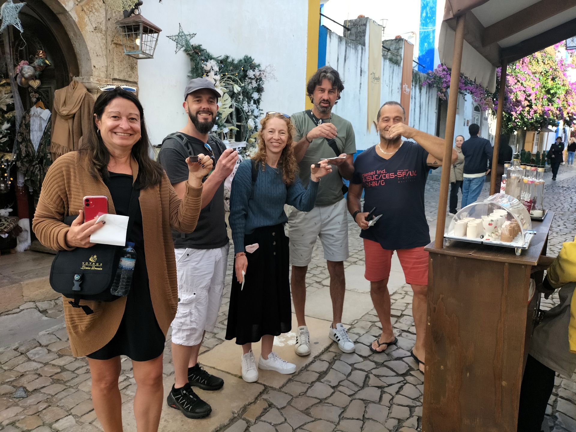 Óbidos Medieval Town Travelers Ginginha Tours The Amity Family