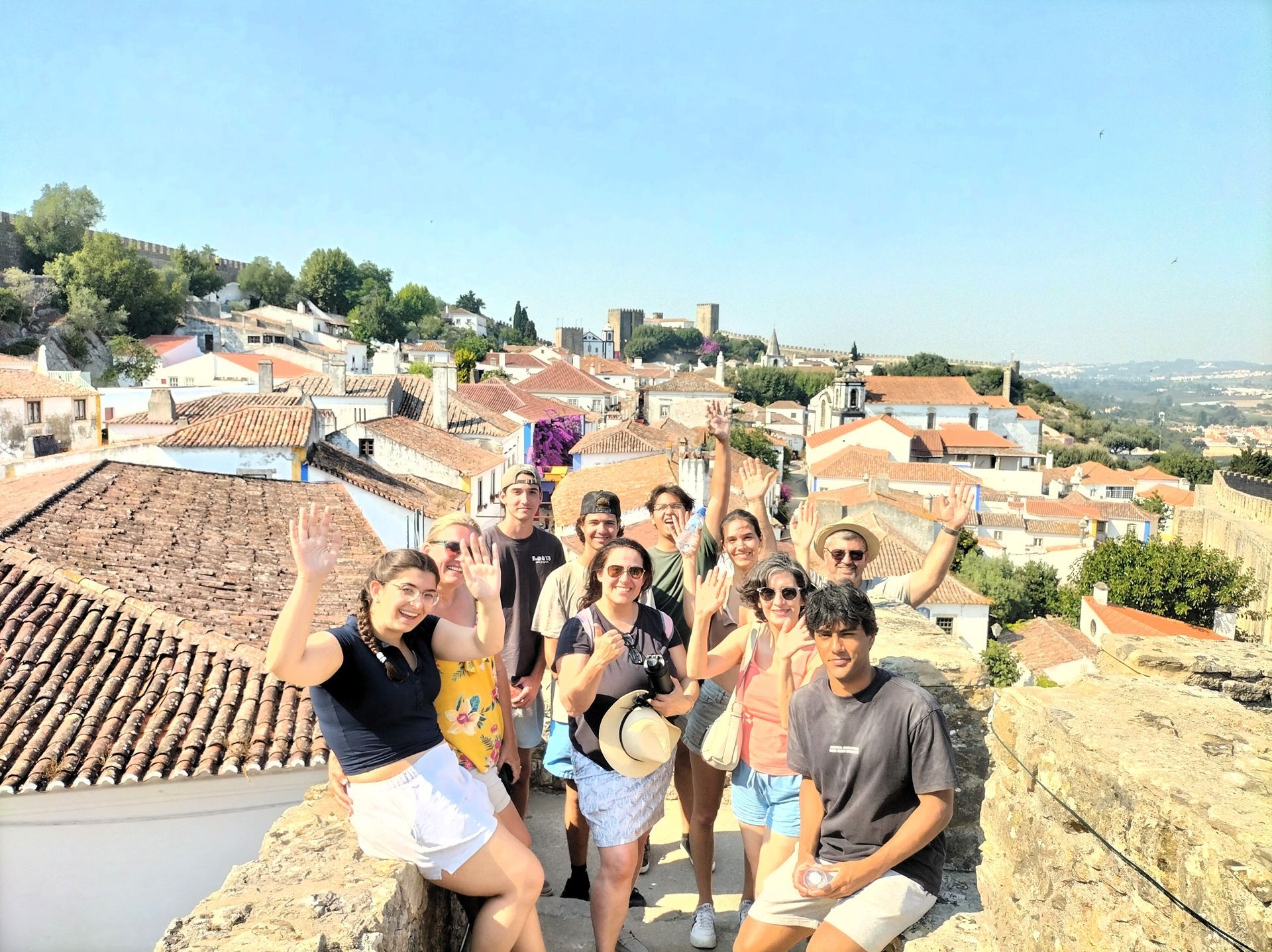 Óbidos Medieval Town Travelers Tours The Amity Family