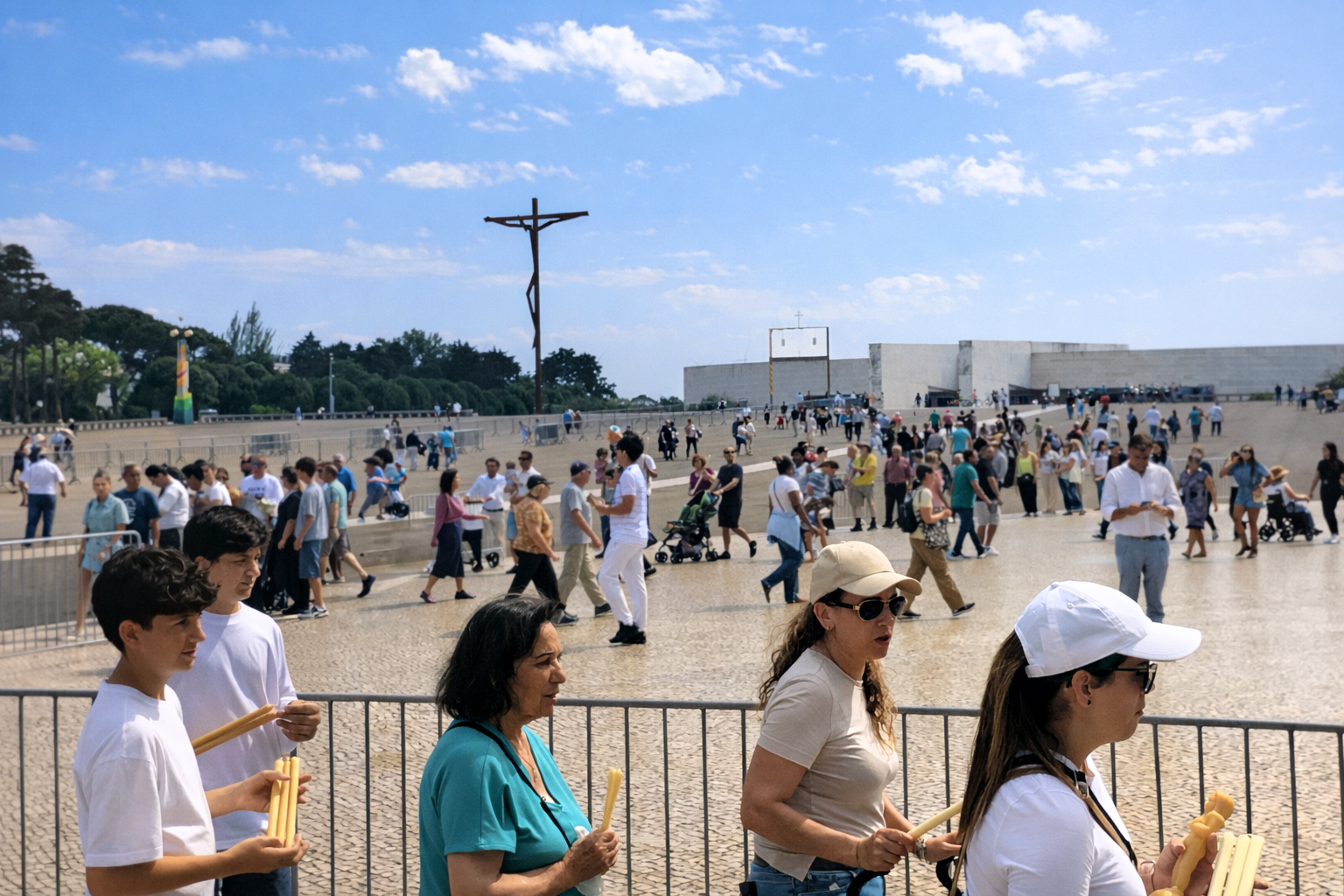 The-Amity-Family-Tours-And-Activities-Fátima-Shrine-Spiritual-Catholic-Basilica-Candles