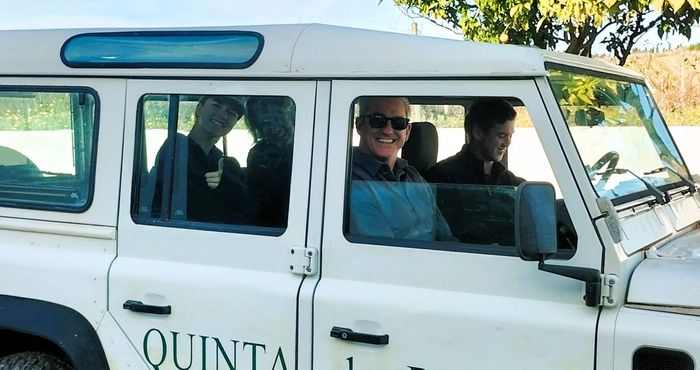 The Amity Family Tours Travelers at Winery from Lisbon