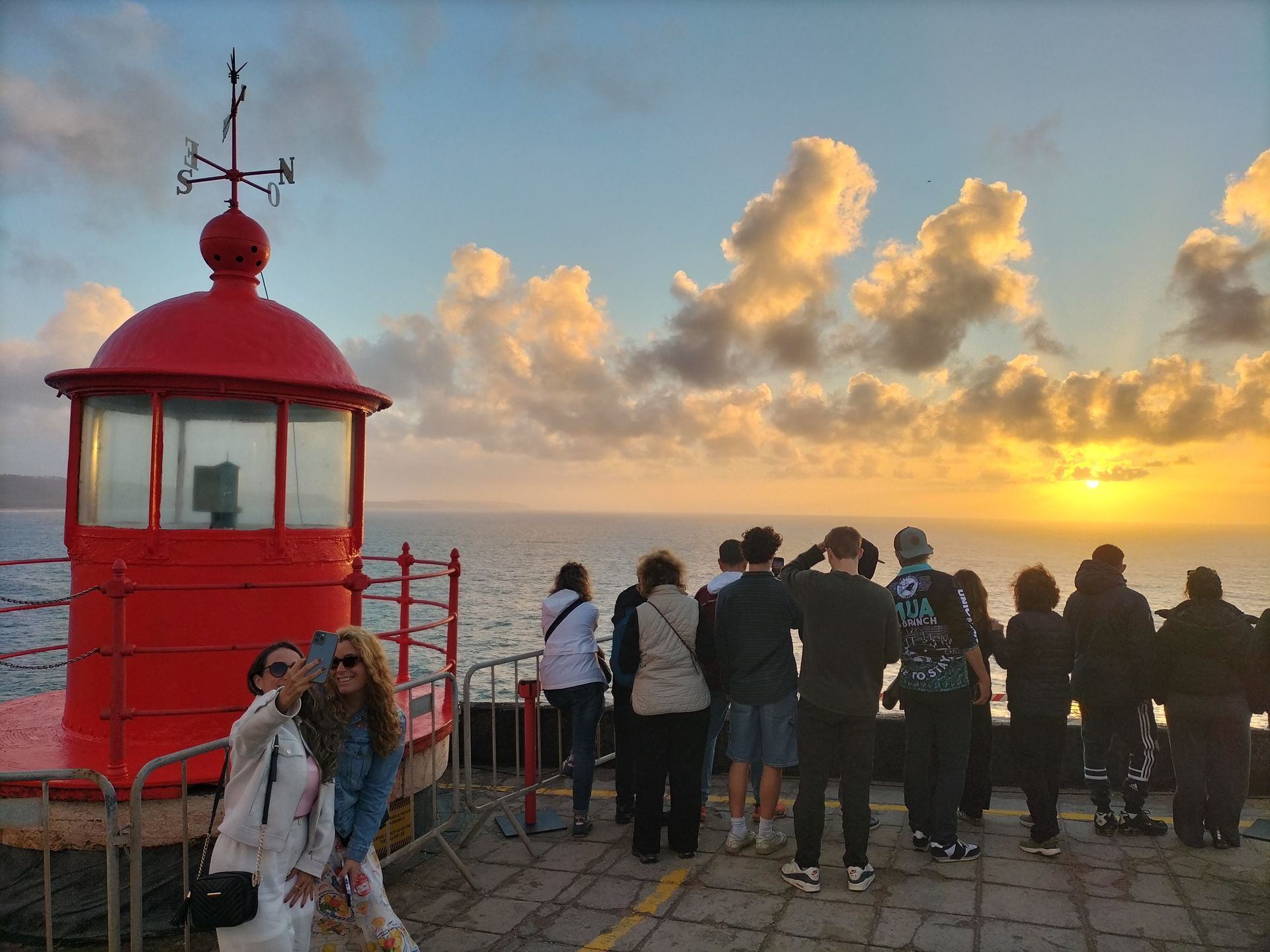 The-Amity-Family-Tours-And-Activities-Nazaré-Portugal-Landscape-Atlantic-Giant-Waves-Fort-Lighthouse