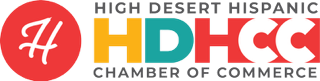 The logo for the high desert hispanic chamber of commerce