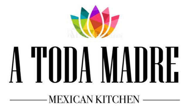 The logo for a toda madre mexican kitchen