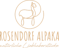 Ein Logo für eine Firma namens Rosendorf Alpaca
