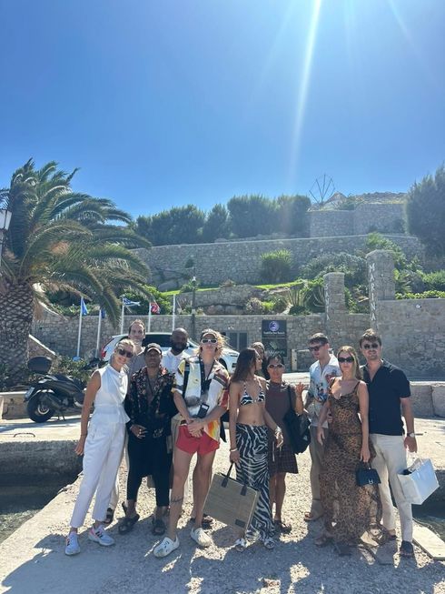 group photo of a charter