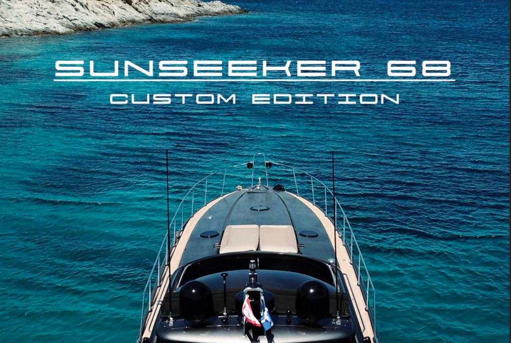 Sunseeker 70ft  bow view