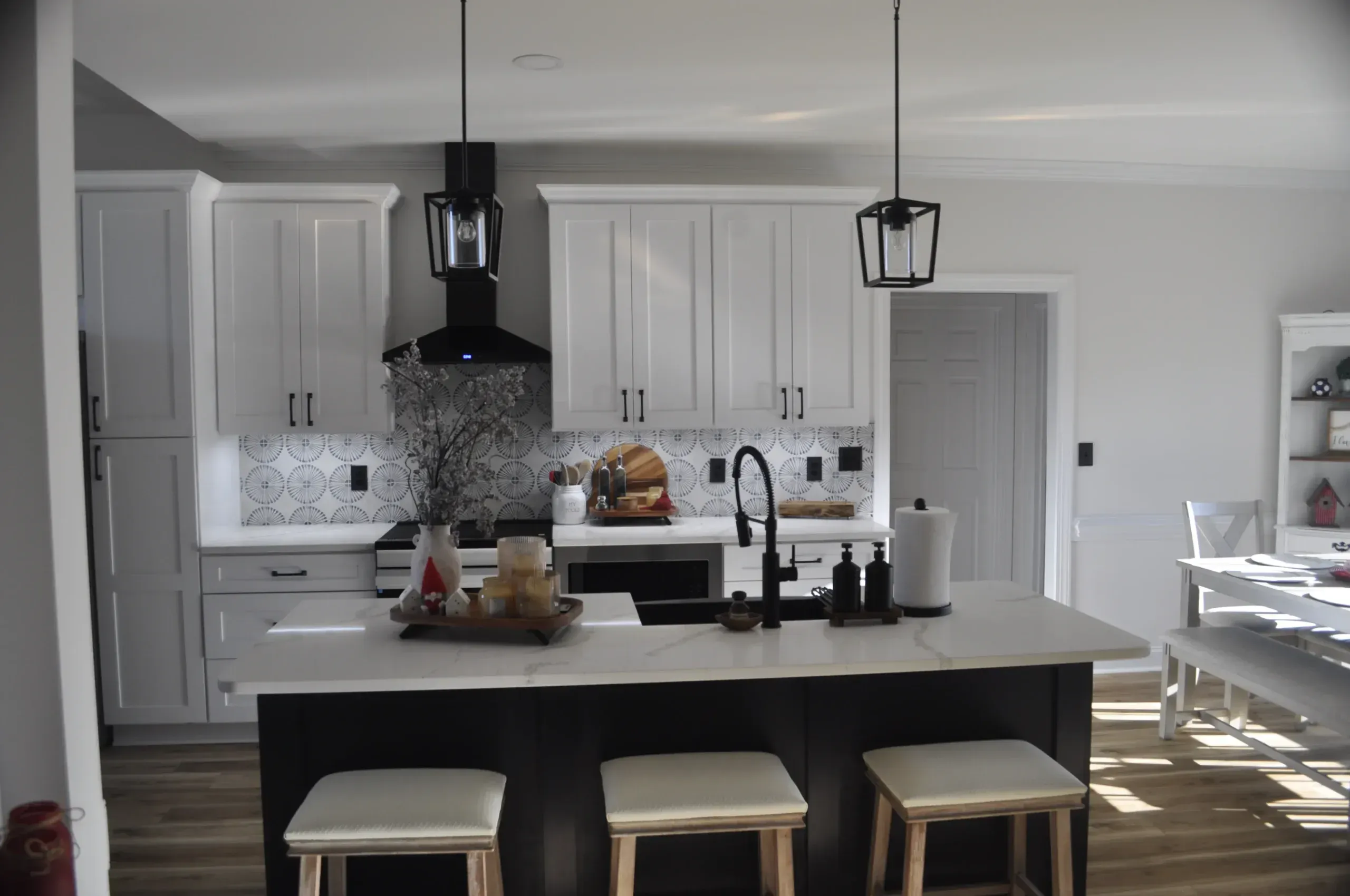 Transitional Kitchen Remodel in Burlington, NC by A Squared Pro Services, LLC project photo