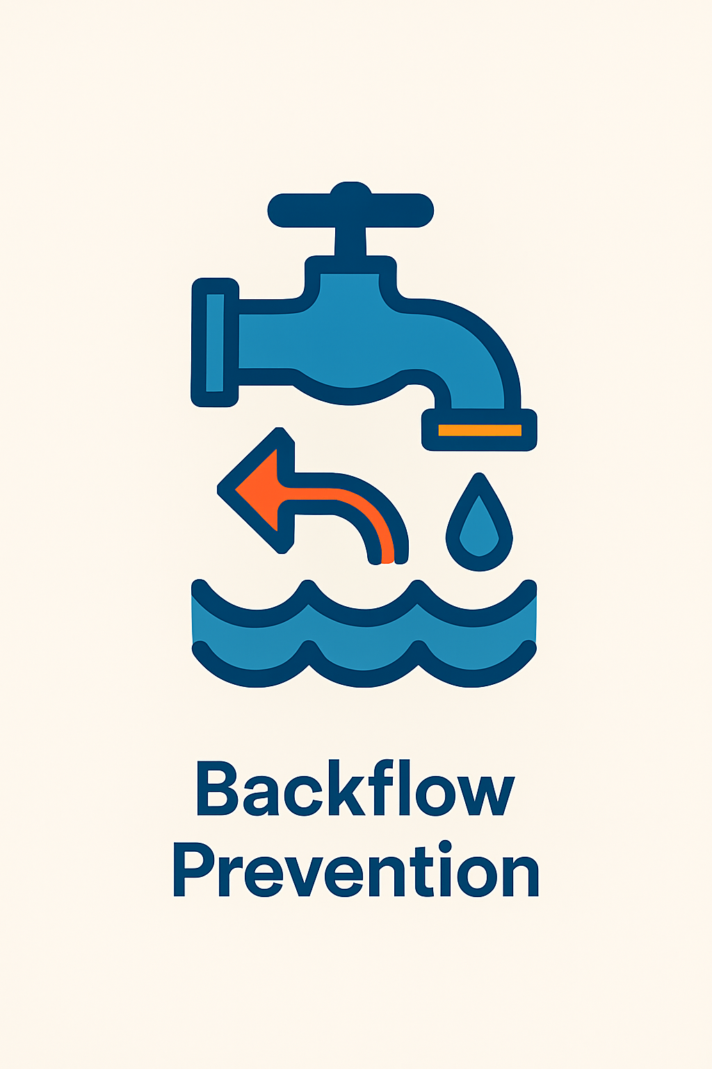 Backflow Symbol Residential Plumbing & Gas Fitting | McBeth Plumbing & Gas Limited | Taupo