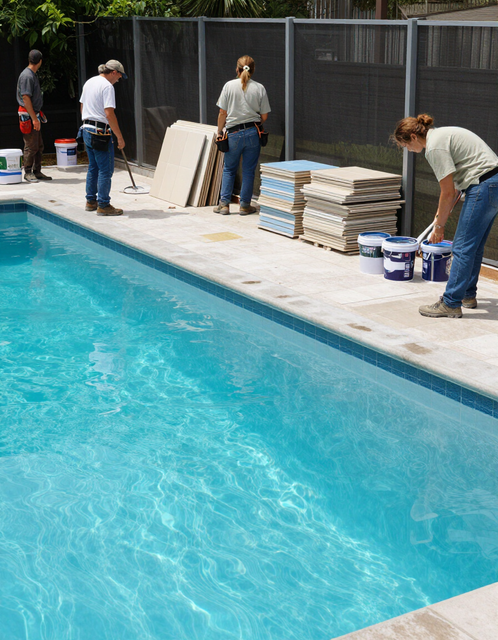 Ristrutturazione piscina esistente