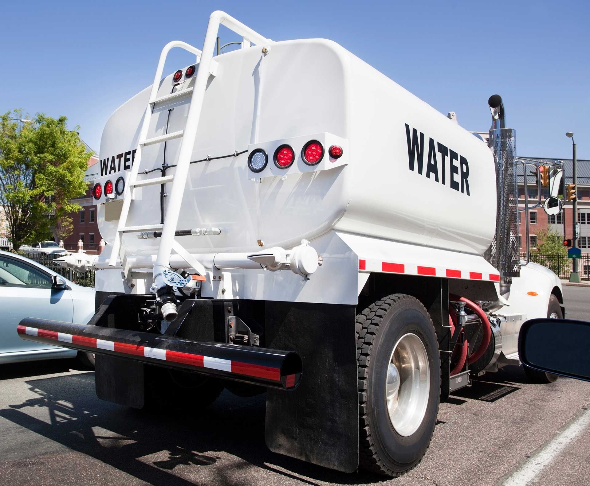water tanker truck