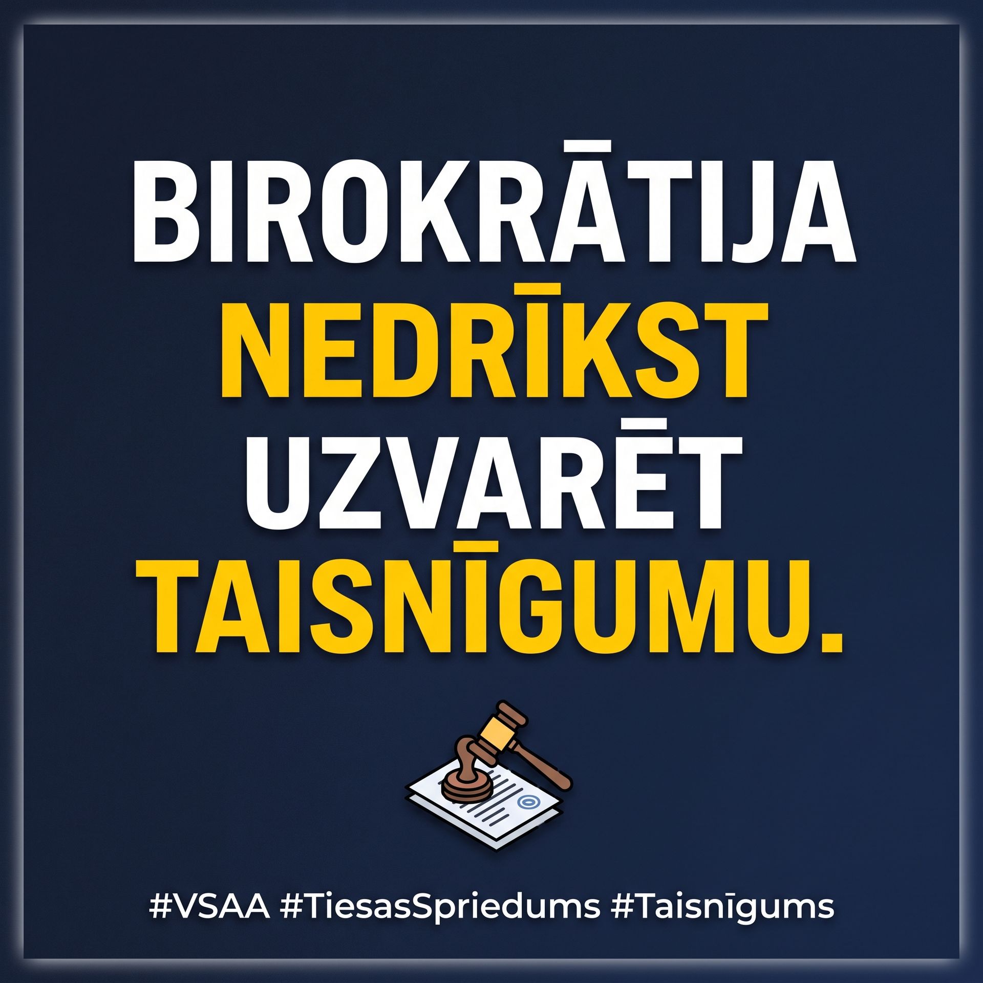 VSAA formālisms pret taisnīgumu