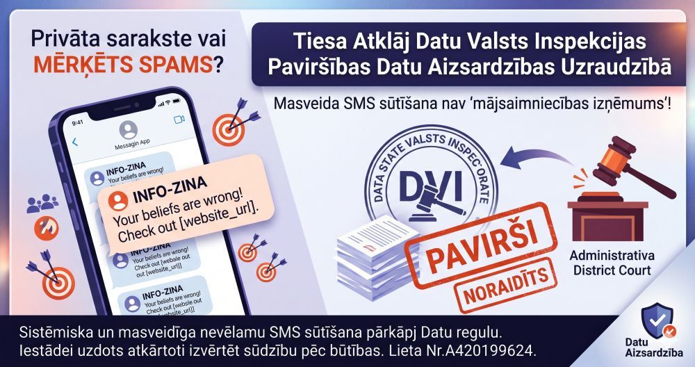 Privāta sarakste vai mērķēts spams