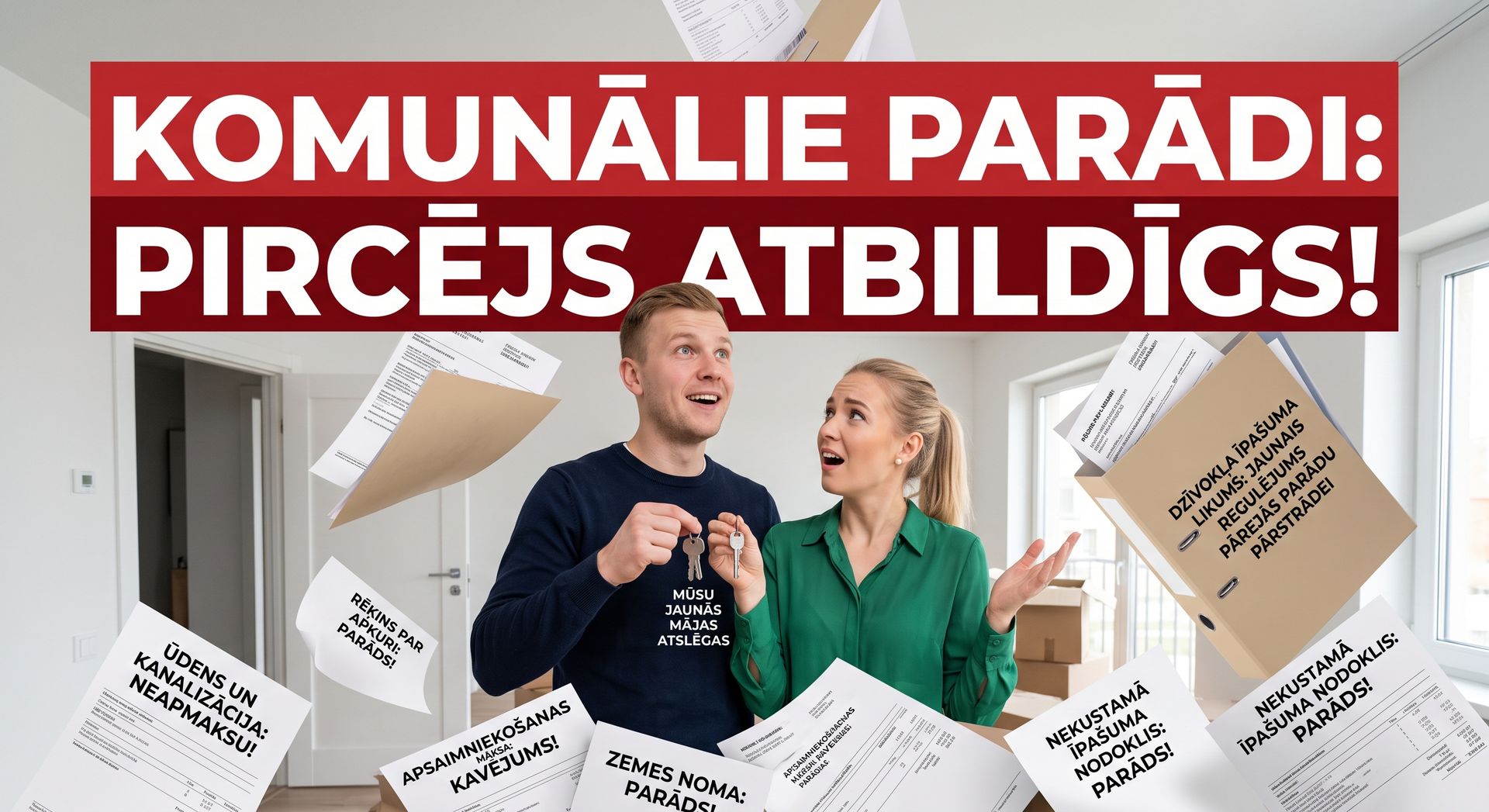 Komunālo parādu pāreja nekustamā īpašuma pircējam