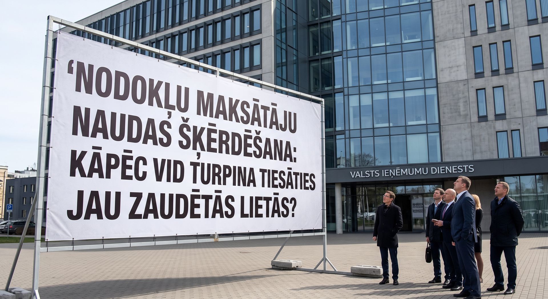 Nodokļu maksātāju naudas šķērdēšana