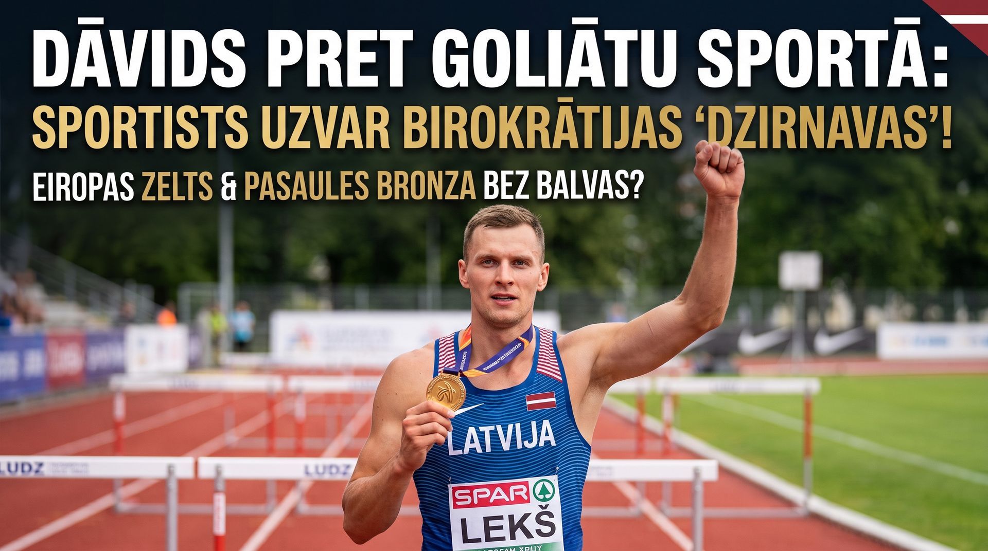 Dāvids pret Goliātu sporta jomā