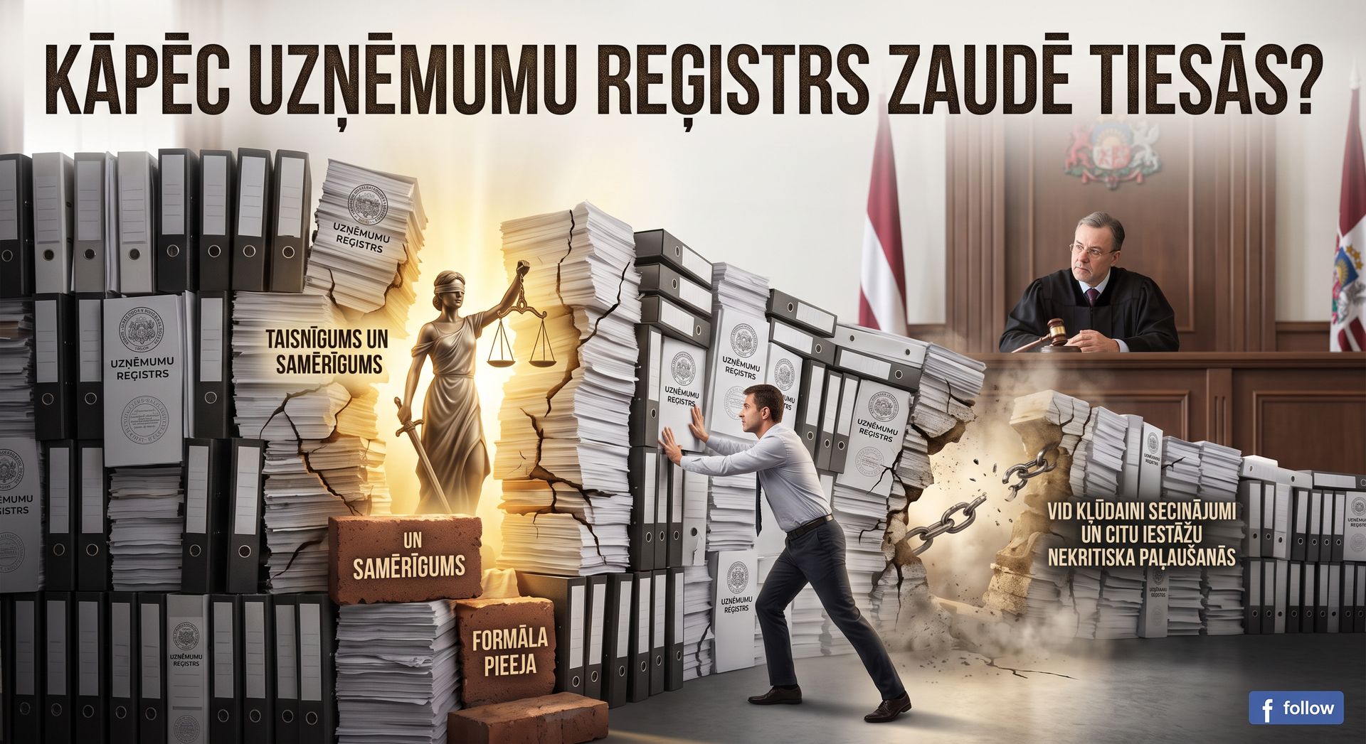 Kāpēc Uzņēmumu reģistrs zaudē tiesās