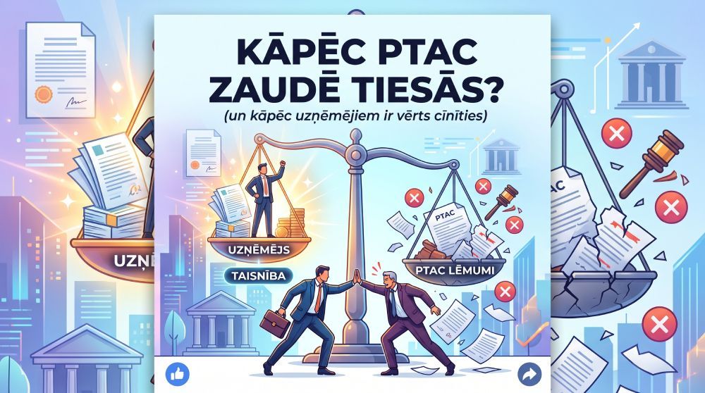 Kāpēc PTAC zaudē tiesā un kāpēc uzņēmējiem ir vērts cīnīties