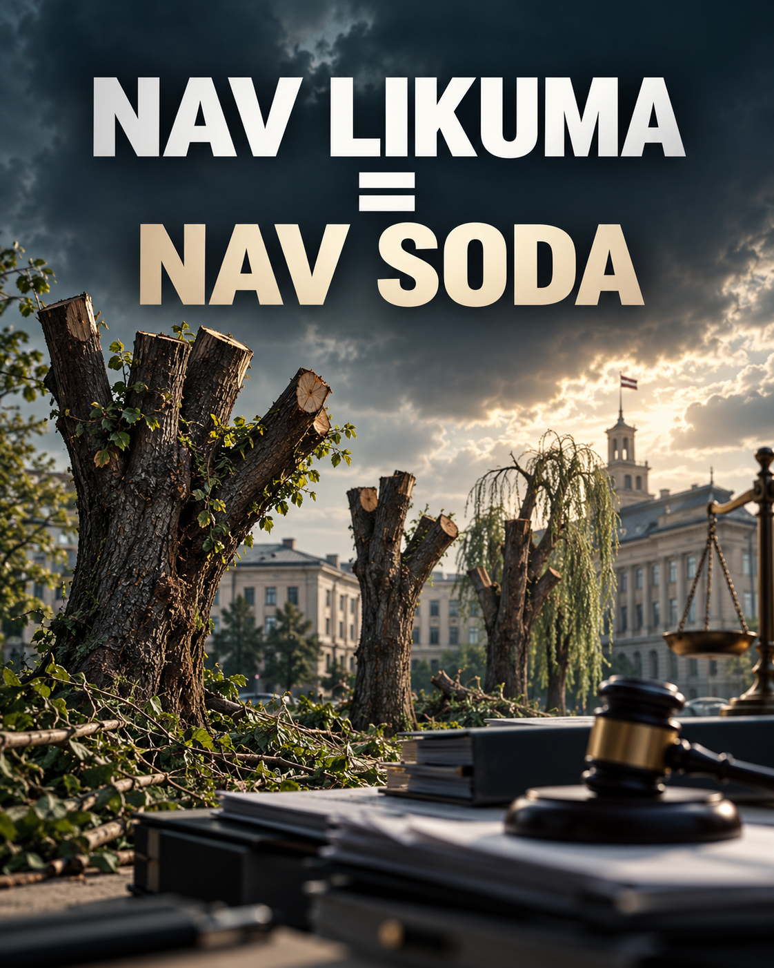 PAŠVALDĪBA NEDRĪKST IZDOMĀT SODU TUR, KUR LIKUMS TO NEPAREDZ