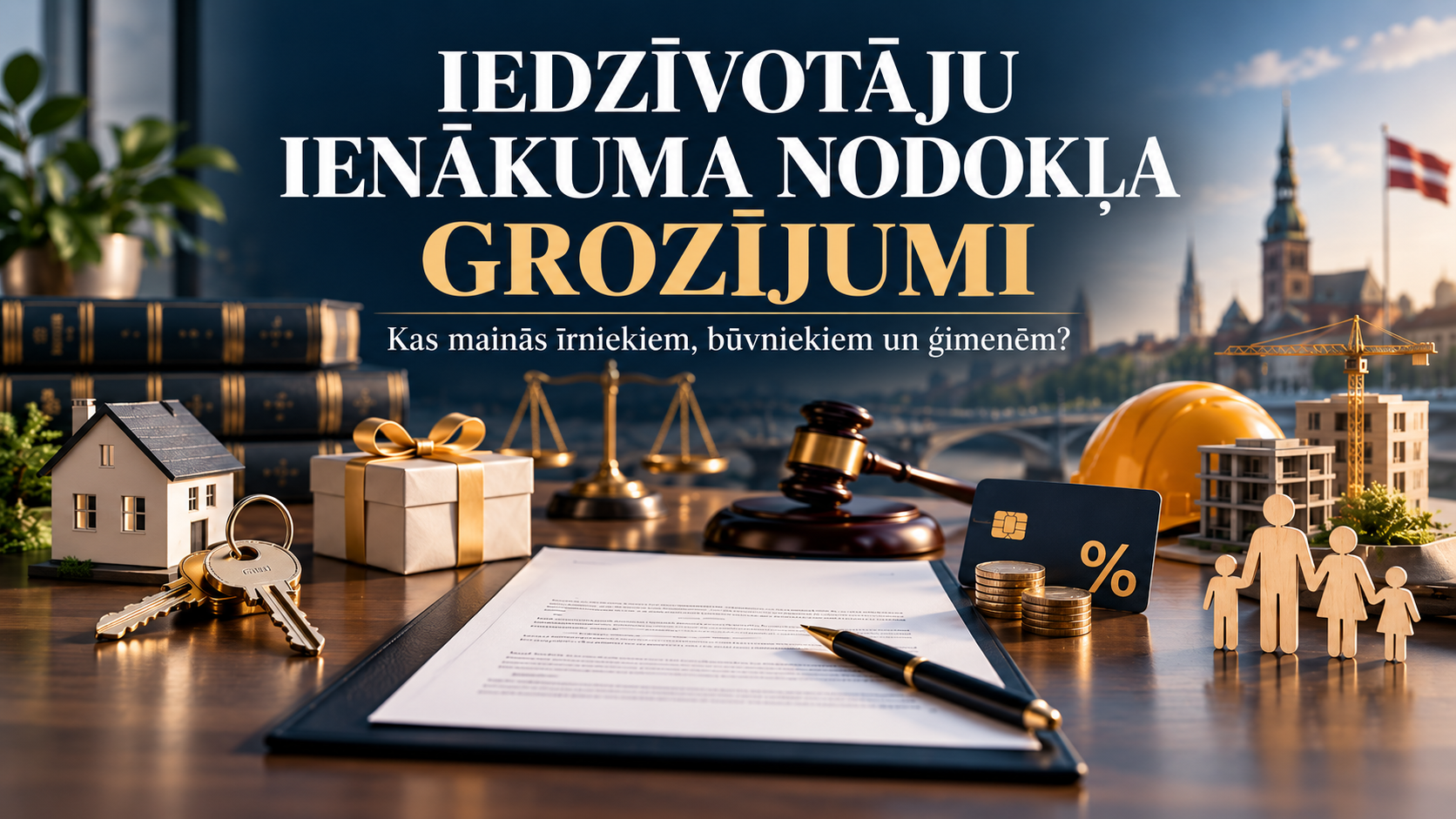 Jaunākie grozījumi IIN likumā: Būtiskas izmaiņas īrniekiem, būvniekiem un ģimenēm