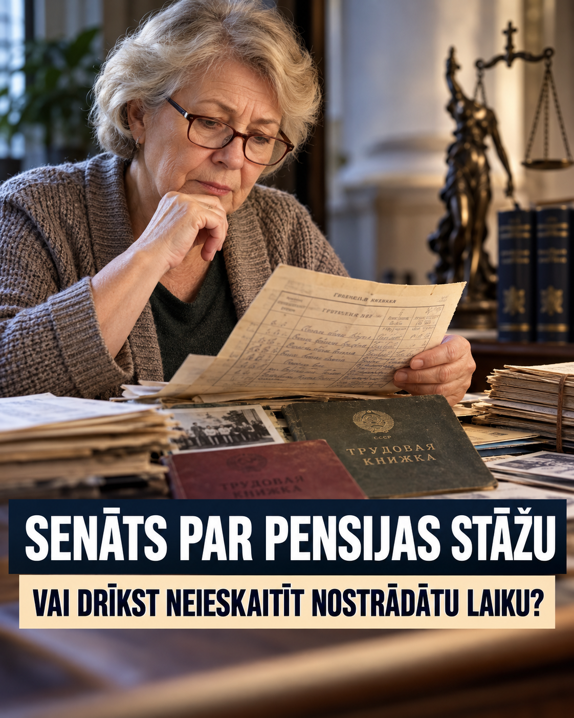 SVARĪGS SENĀTA SPRIEDUMS PAR PENSIJAS STĀŽU