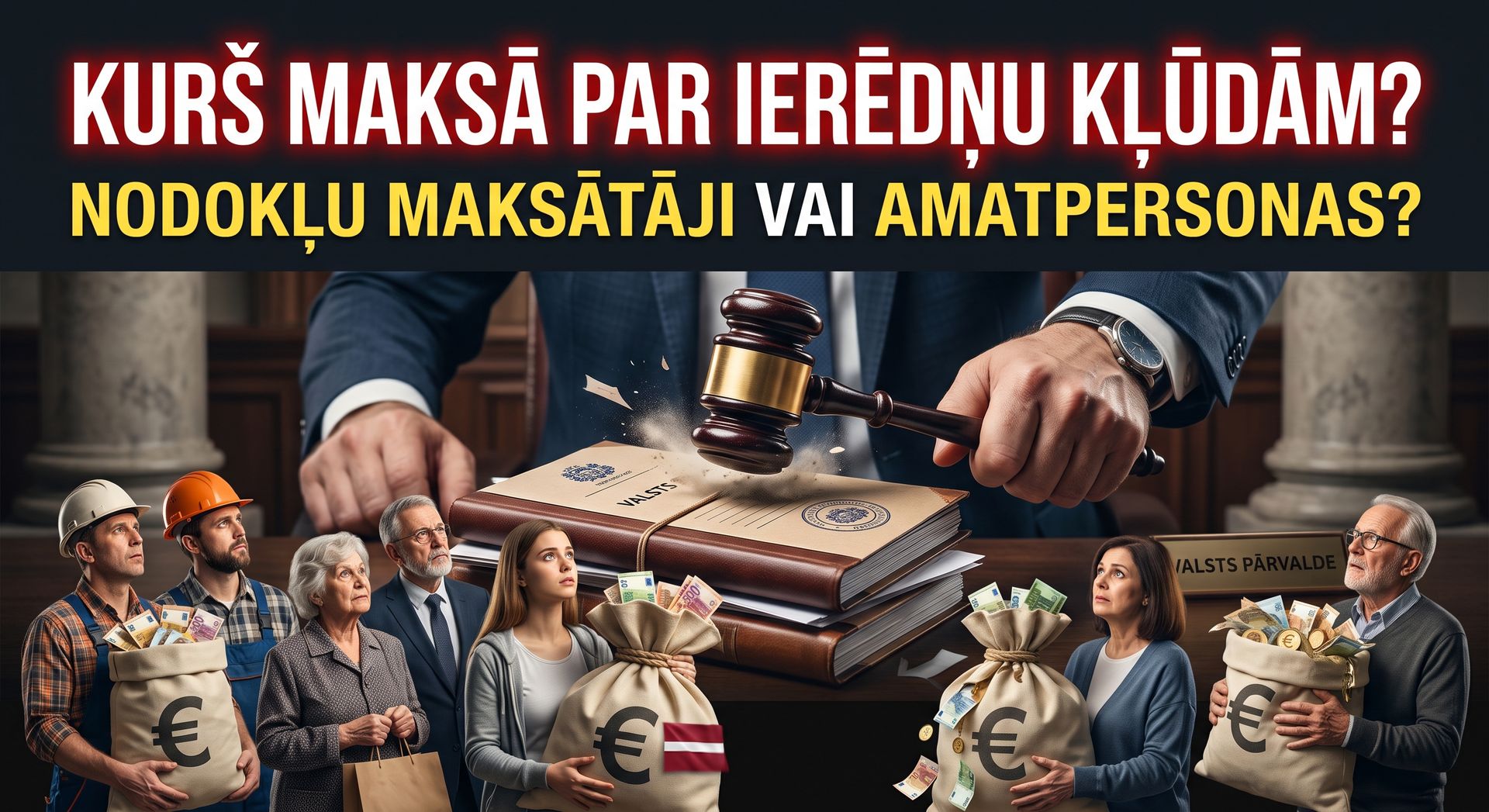 Kurš maksā par ierēdņu kļūdām? Par atbildību, valsts budžetu un koku ar diviem galiem