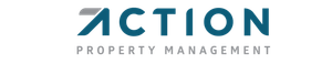 Logo for Action Property Management, featuring the word