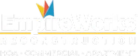 EmpireWorks Reconstruction logo with a colorful abstract design.