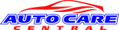 Logo for Demo Auto Repair: text with a gear icon, red and navy colors.