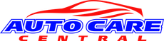 Logo for Demo Auto Repair: text with a gear icon, red and navy colors.