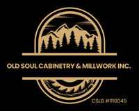 A logo for old soul cabinetry and millwork inc.