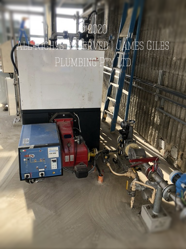 James Giles Plumbing Pty Ltd Type B Gas Project WWTP System Upgrade Including Bio Gas Heater & Flare with Piping and Digester