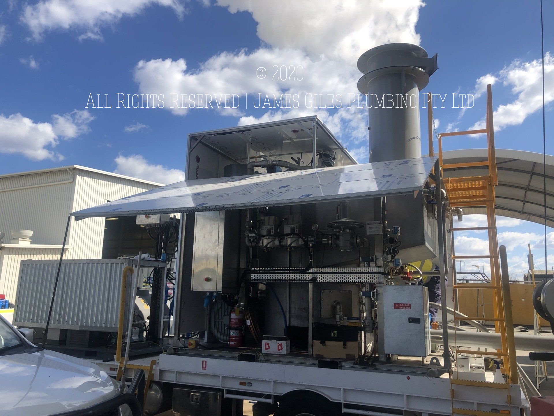 De-Watering Unit for Gas Wells & Bio-Gas Systems Including Land Fill Site Built/Commissioned by James Giles Plumbing Pty Ltd