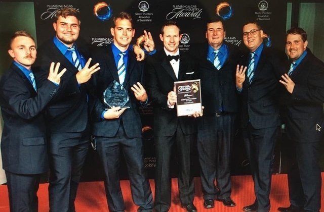 James Giles Plumbing Pty Ltd 3rd Year Straight Winning 2017 MPAQ Plumbing & Gas Awards Type B Gas Installation of the Year