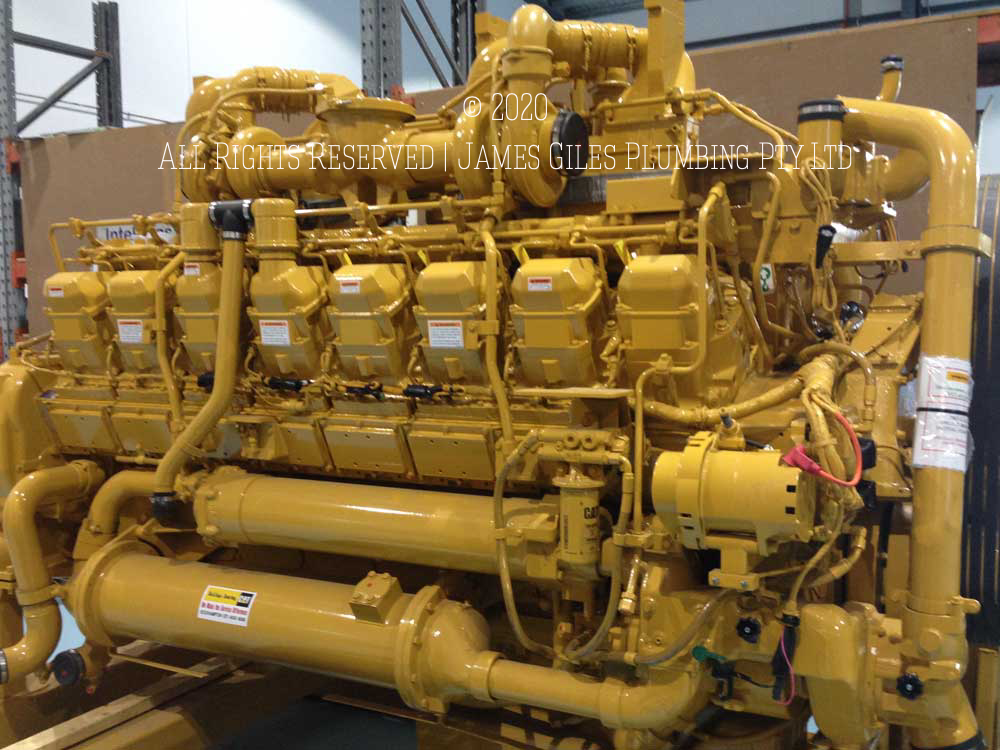 James Giles Plumbing Install and Commission Type B Gas 13 GJ/h Cogen Engines