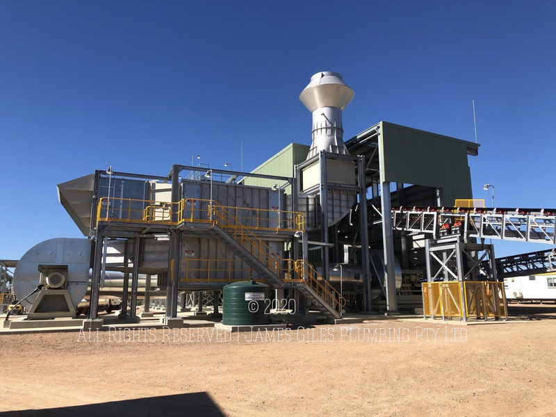 James Giles Plumbing Pty Ltd Installed and Commissioned New Major Type B Gas Usage Operating Plant with Type B Gas Appliances