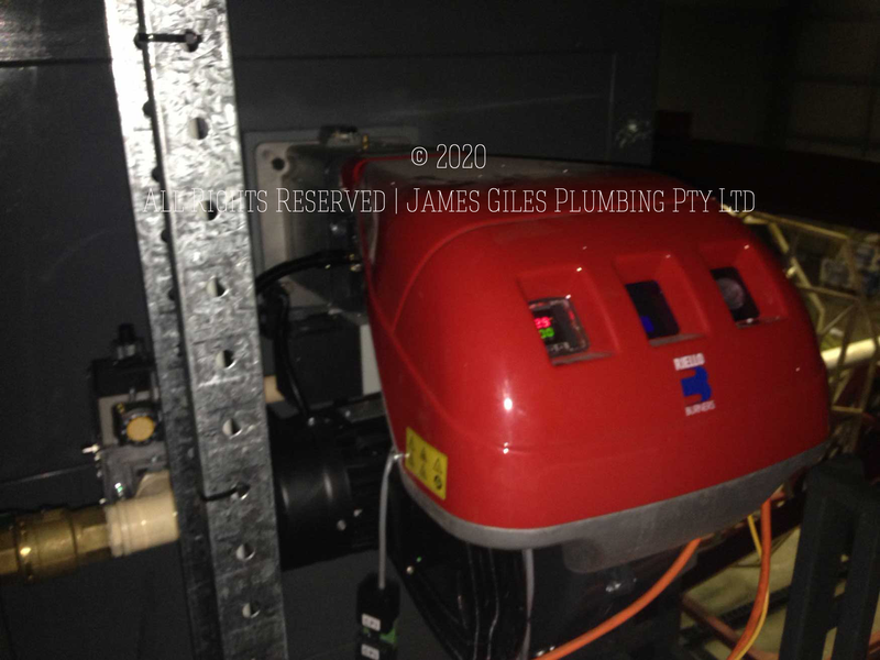 James Giles Plumbing Pty Ltd Installed the Gas System, Electrical and Burner for the Type B Gas Fired Poly Oven Project